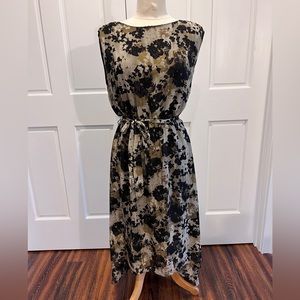 Camouflage asymmetrical summer dress